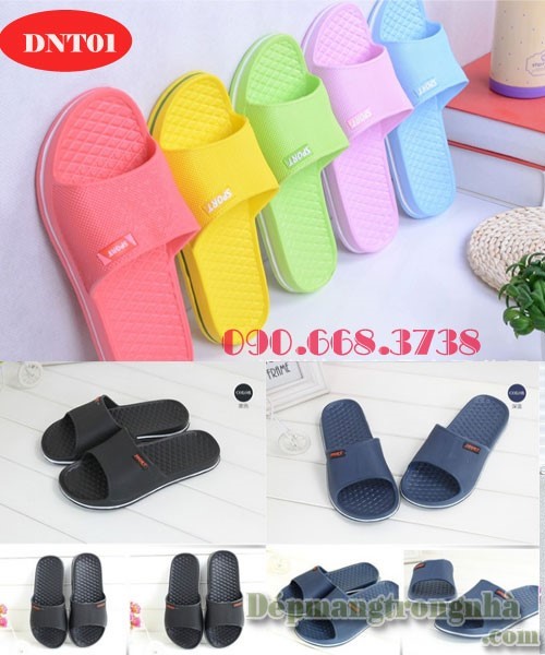 Dép nhựa đi trong nhà tắm DNT01